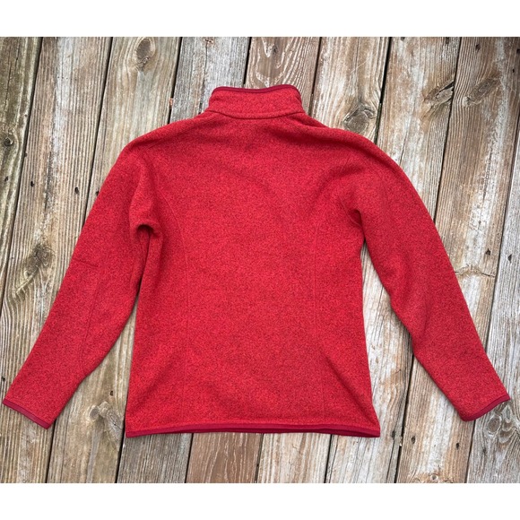 Unavailable - Patagonia Quarter Zip Pullover Red Women's Large - Picture 3 of 3